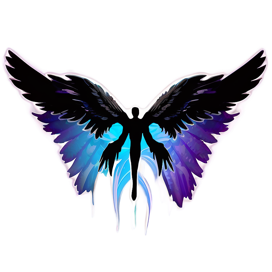 Radiant Angel Wings Silhouette Png 95 PNG Image