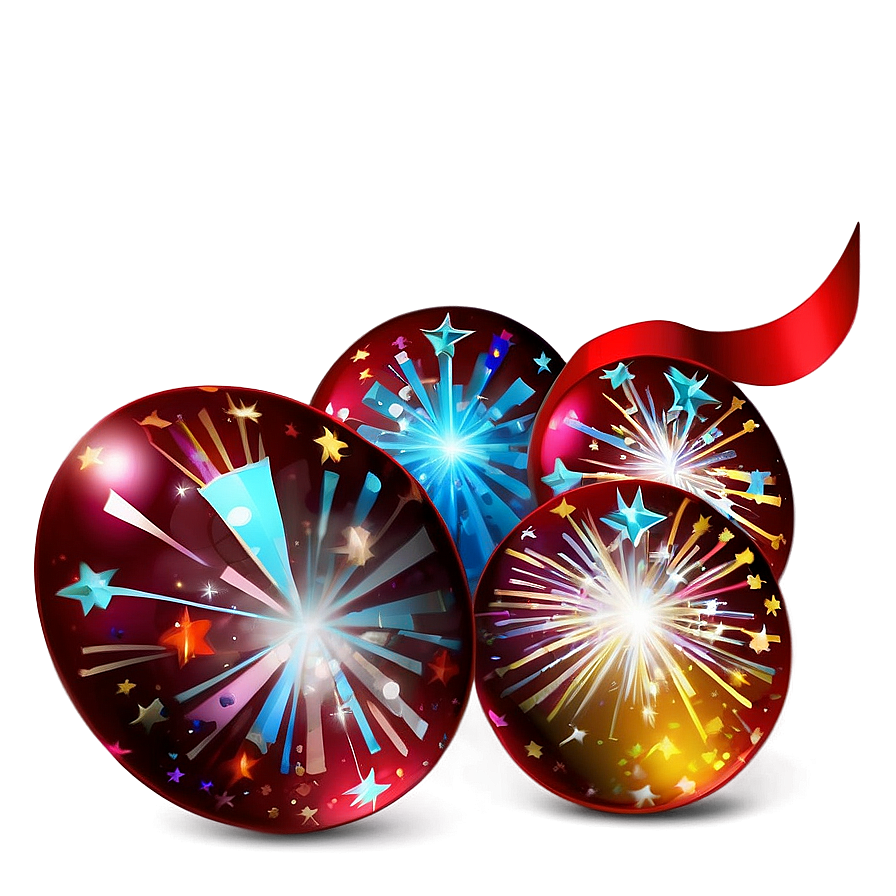 Radiant Celebration Decorations Png Aok27 PNG Image