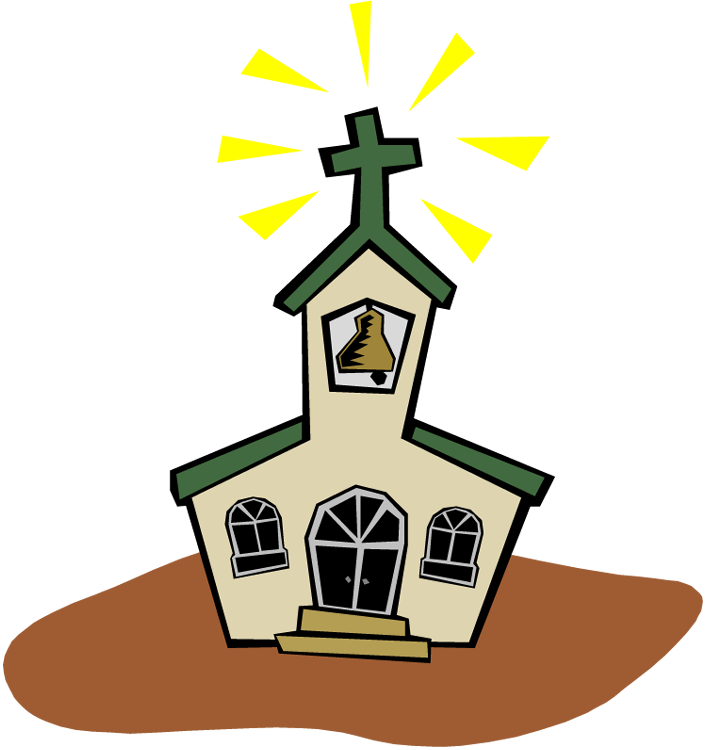 Radiant Church Clipart PNG Image