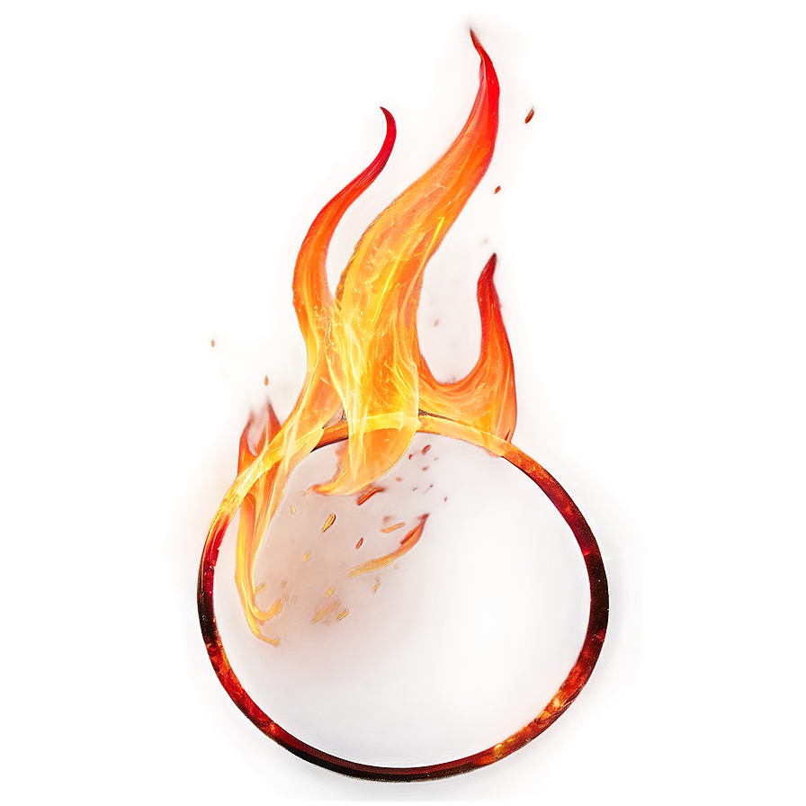 Radiant Circle Of Fire Png Wlt PNG Image