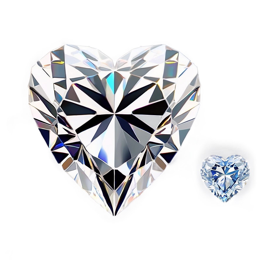 Radiant Heart Shaped Diamond Png 06262024 PNG Image