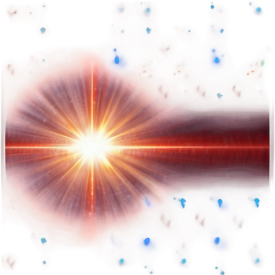 Radiant Red Lens Flare Png Jri79 PNG Image