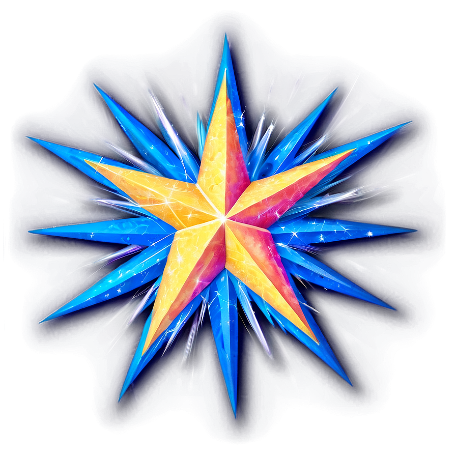 Radiant Star Sparkle Png Ksl34 PNG Image