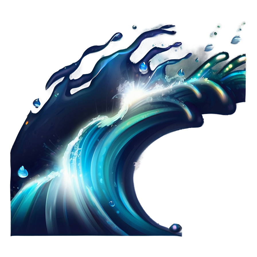 Radiant Wave Emoji Png 80 PNG Image