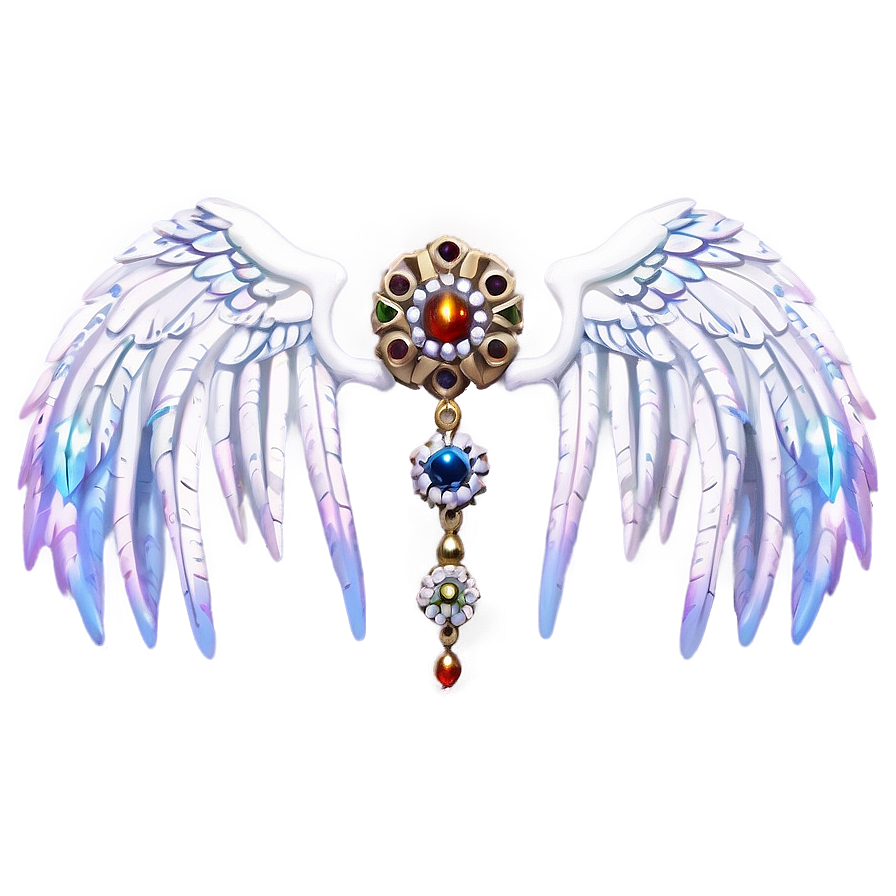 Radiant White Wings Png Fxr PNG Image