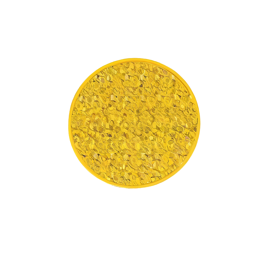 Radiant Yellow Circle Texture Png 83 PNG Image