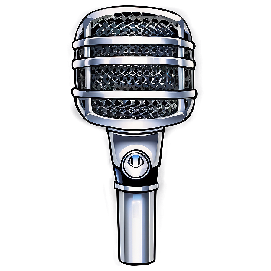 Radio Microphone B PNG Image