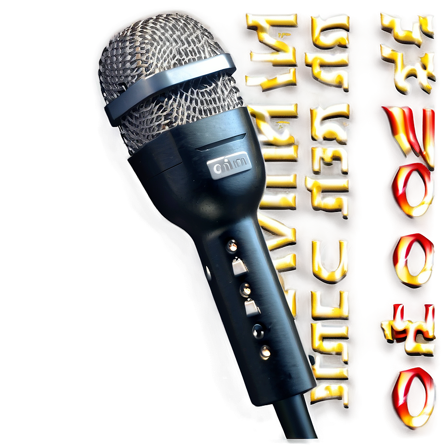 Radio Microphone D PNG Image