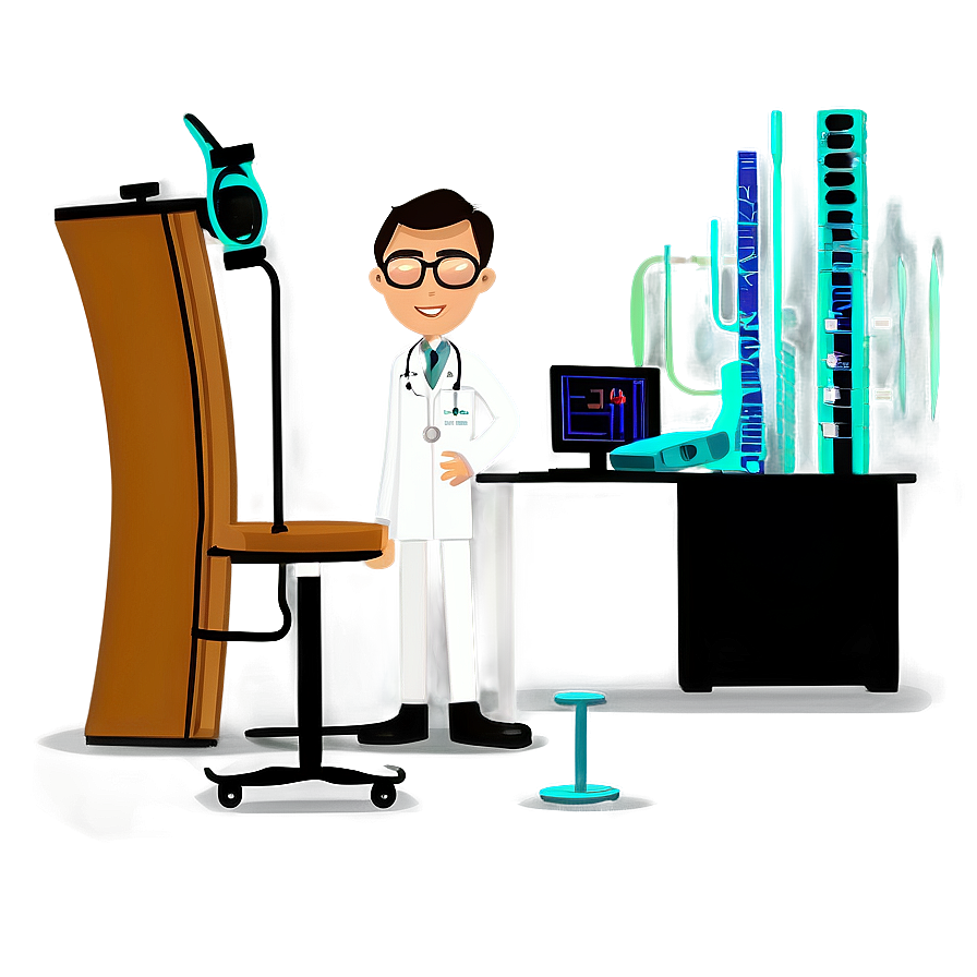 Radiologist Doctor Cartoon Png 23 PNG Image