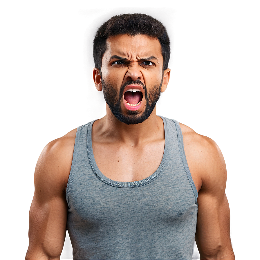 Rage Angry Emotion Png Rus PNG Image