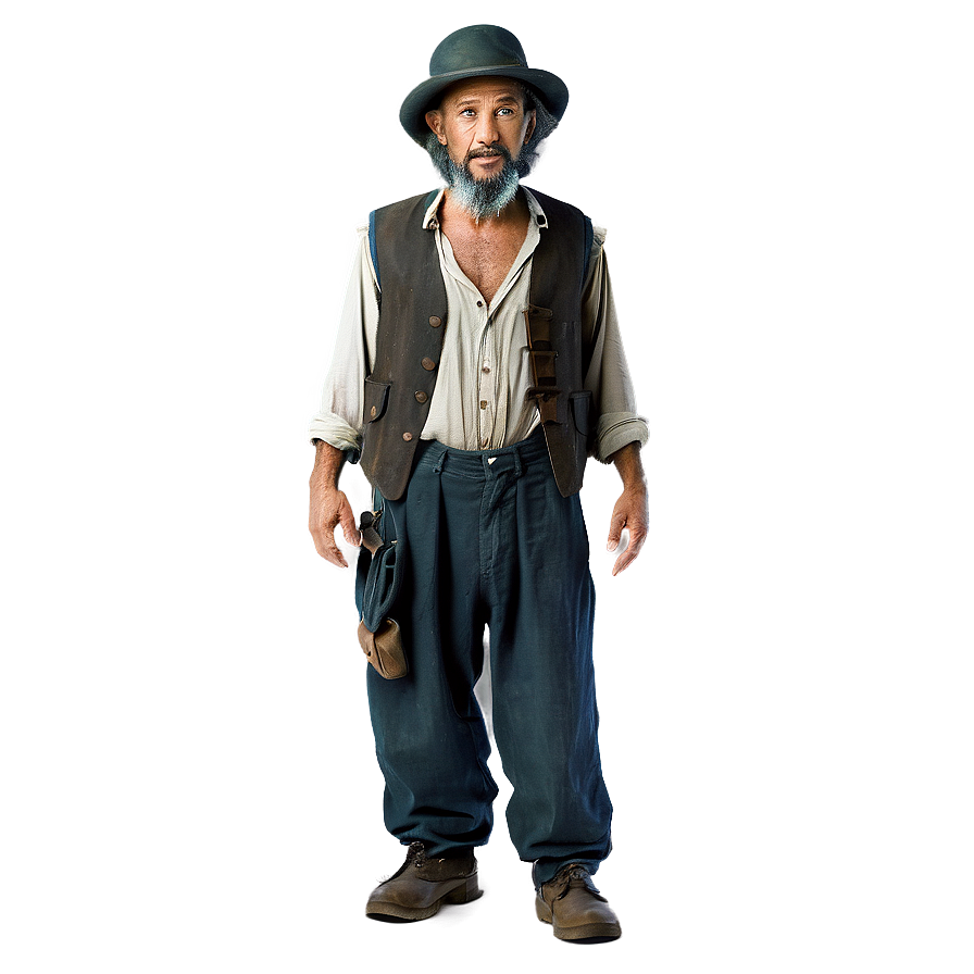 Ragged Hobo Costume Png 06242024 PNG Image