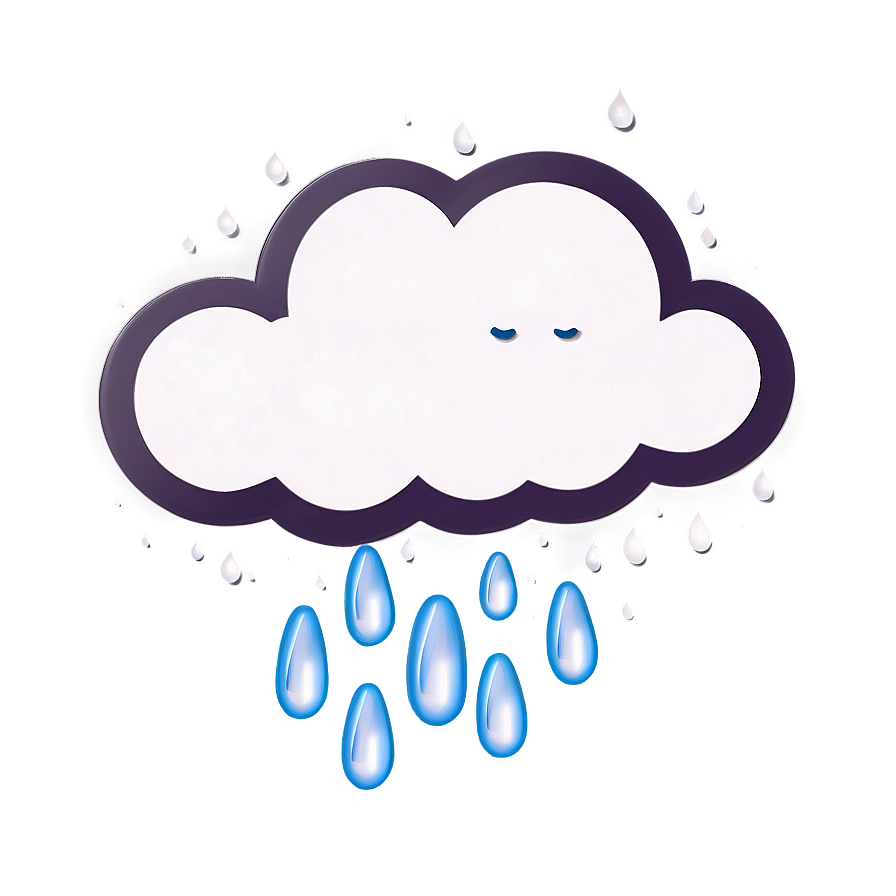 Rain Cloud Icon Png 04302024 PNG Image