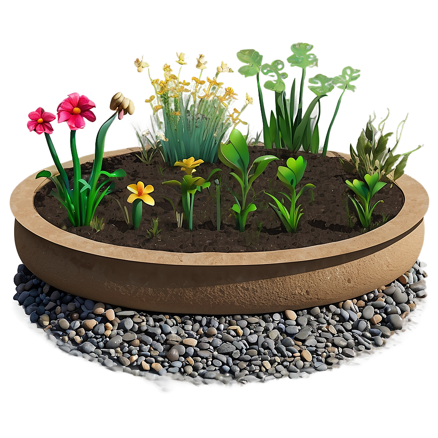 Rain Garden Benefits Png 95 PNG Image