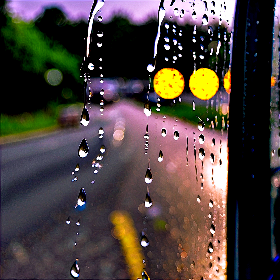 Rain On Windshield Png Vpi87 PNG Image