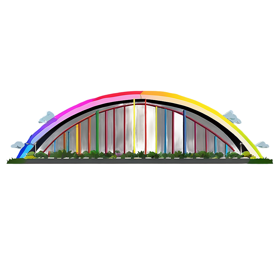 Rainbow Arch Bridge Png 05242024 PNG Image