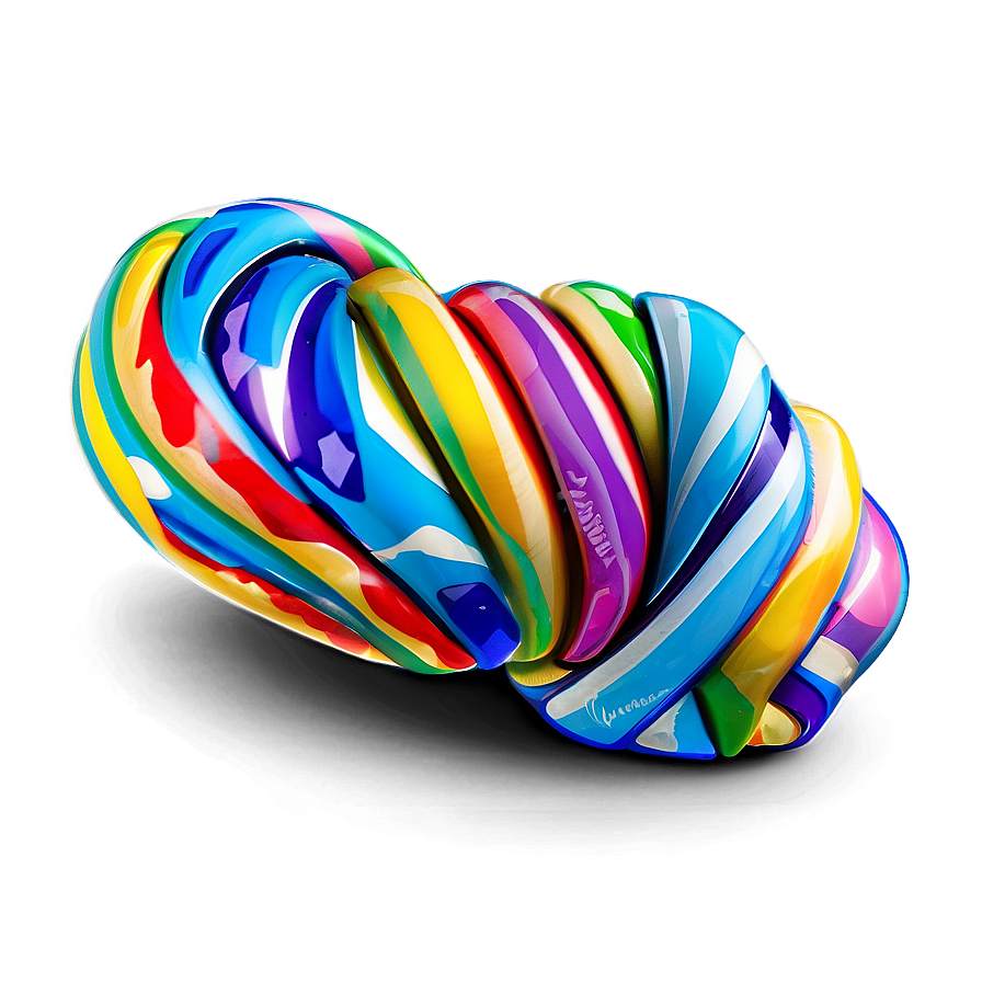 Rainbow Candy Twist Png Tpn PNG Image