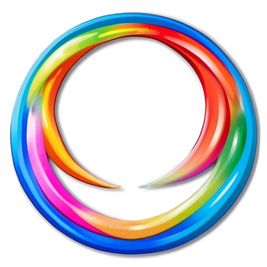 Rainbow Circle Fantasy Art Png 13 PNG Image