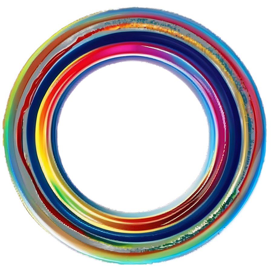 Rainbow Circle Vector Art Png Dwm64 PNG Image