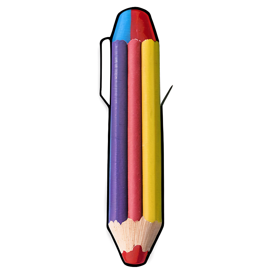 Rainbow Crayons Png 05252024 PNG Image