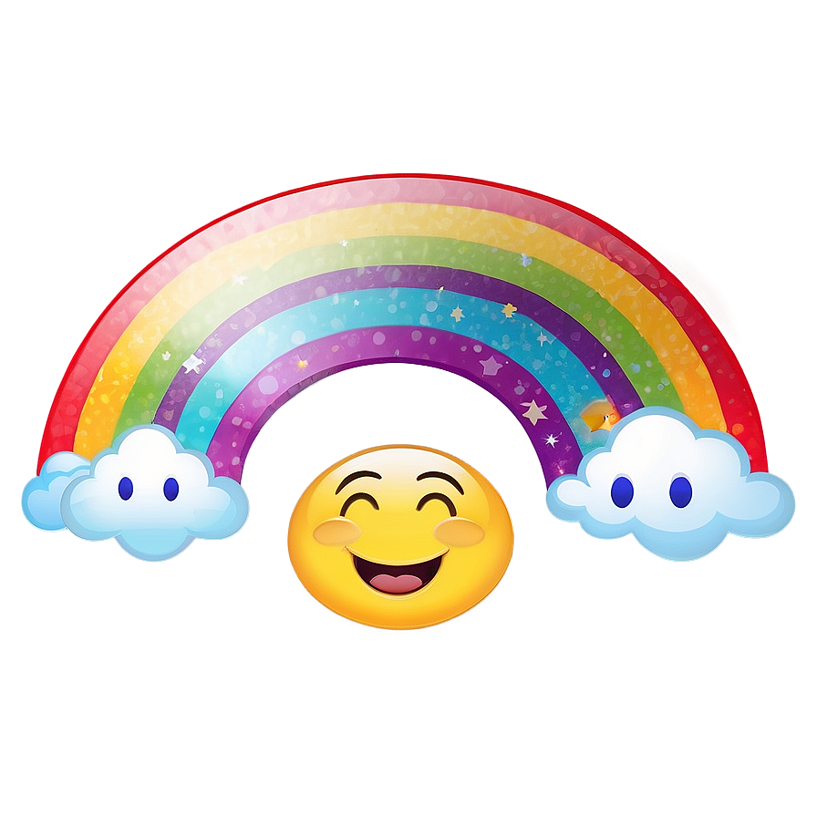 Rainbow Dream Emoji Png Rpd PNG Image