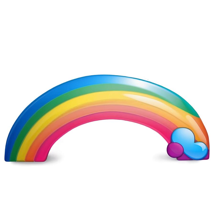 Rainbow Emoji Png Ruq PNG Image