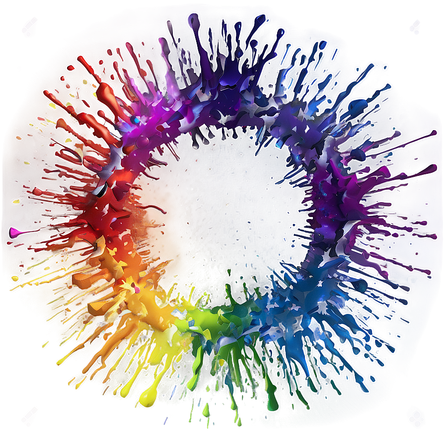 Rainbow Explosion Png 89 PNG Image