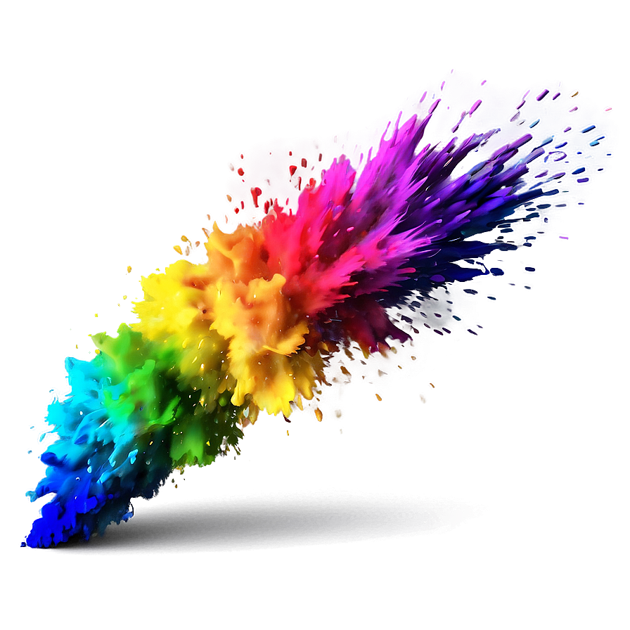 Rainbow Explosion Png Rcq76 PNG Image