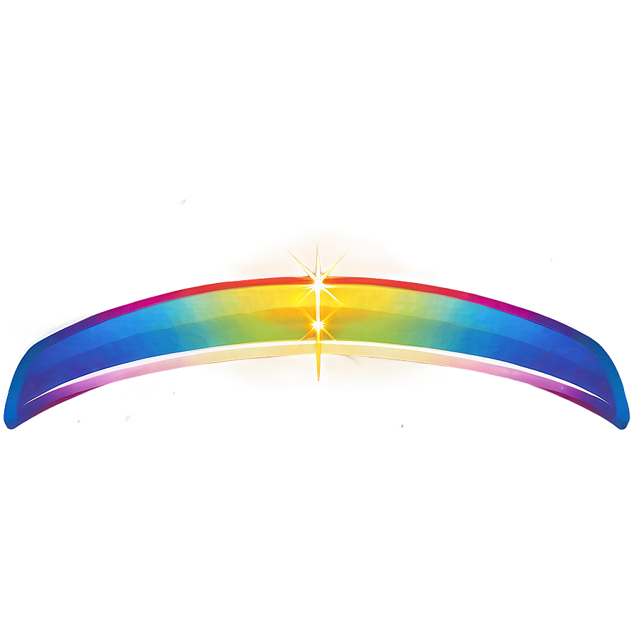 Rainbow Flare Art Png Fej76 PNG Image