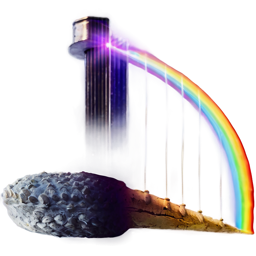 Rainbow Light Beam Png Qew91 PNG Image