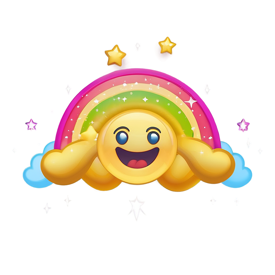 Rainbow Magic Emoji Png 12 PNG Image