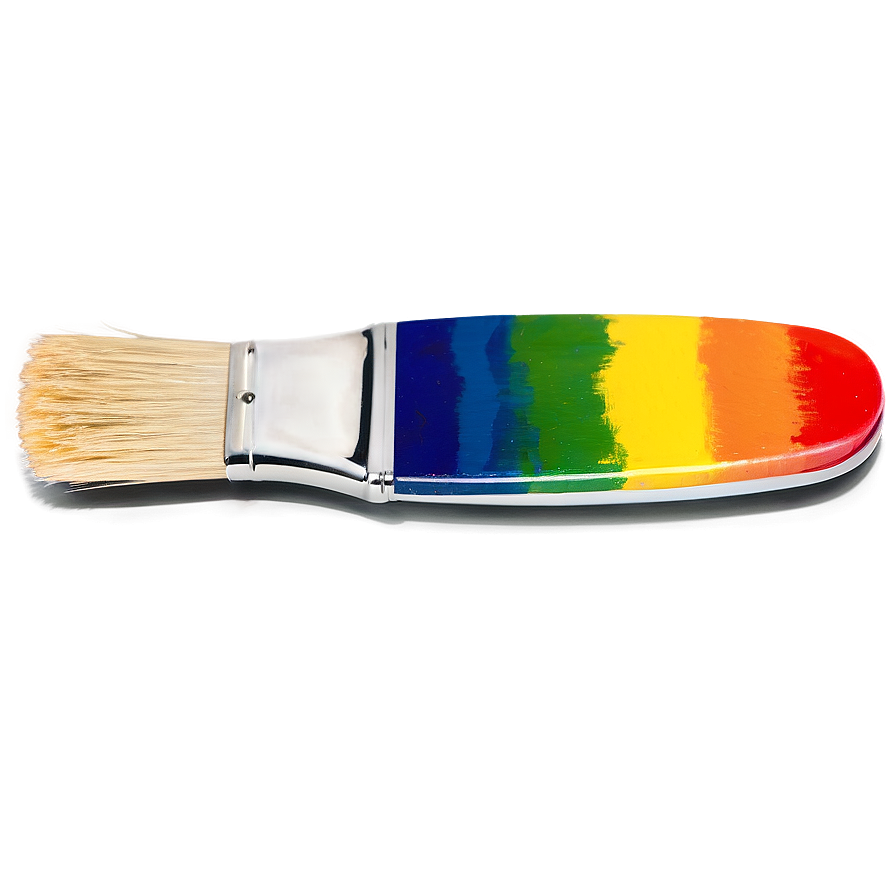 Rainbow Paint Brush Png 64 PNG Image