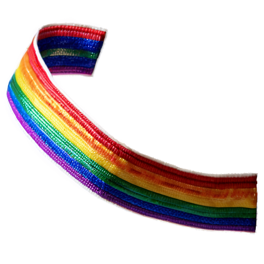 Rainbow Sash Png Qss PNG Image