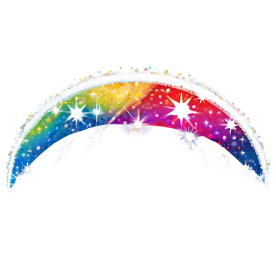 Rainbow Sparkle Stars Png Tpc PNG Image