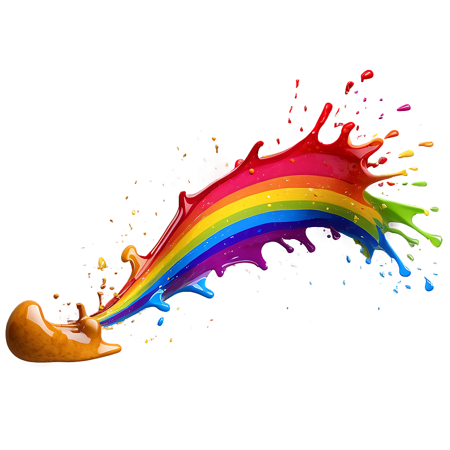 Rainbow Splash Png 05042024 PNG Image