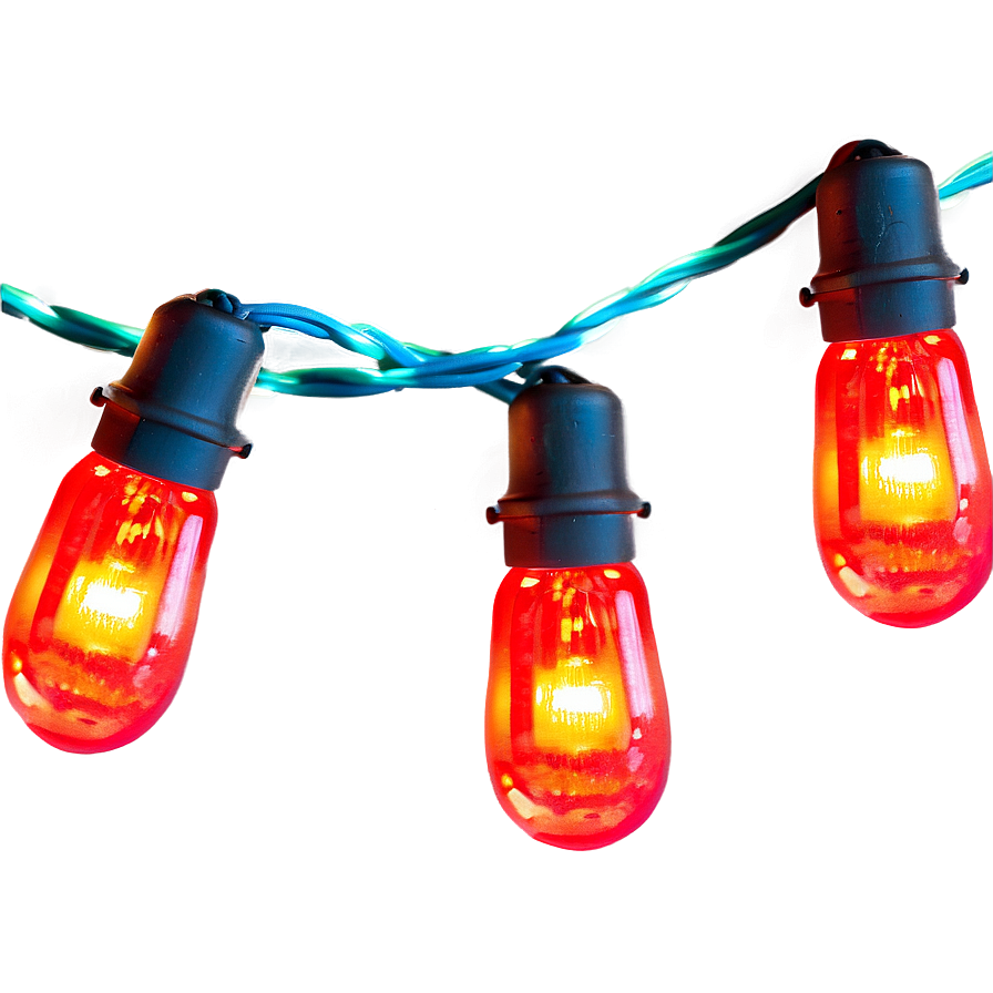 Rainbow String Lights Png Sbi40 PNG Image