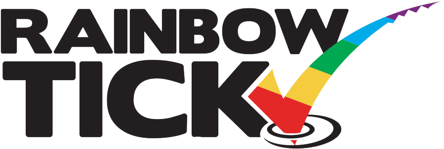 Rainbow_ Tick_ Logo PNG Image