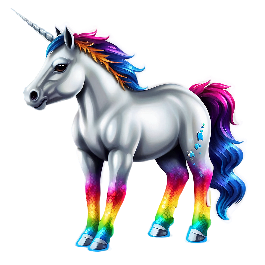 Rainbow Unicorn Png Ccs30 PNG Image