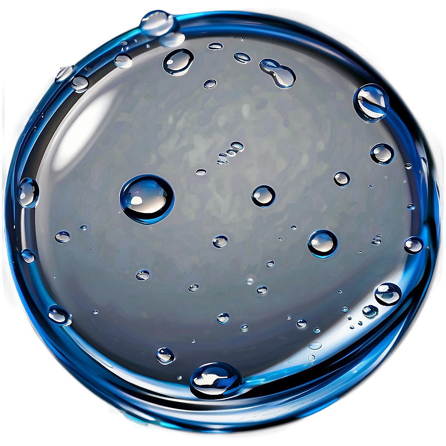 Raindrop With Ripples Png 2 PNG Image