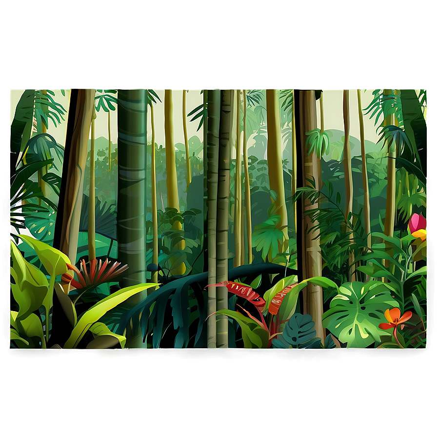 Rainforest Undergrowth Png Rly PNG Image