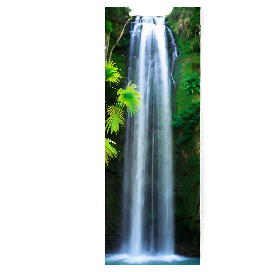 Rainforest Waterfall Png Cxh PNG Image