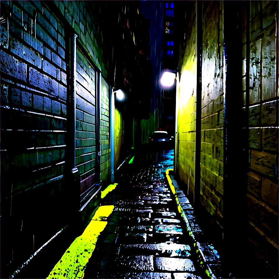 Rainy Alleyway Png Rhh99 PNG Image