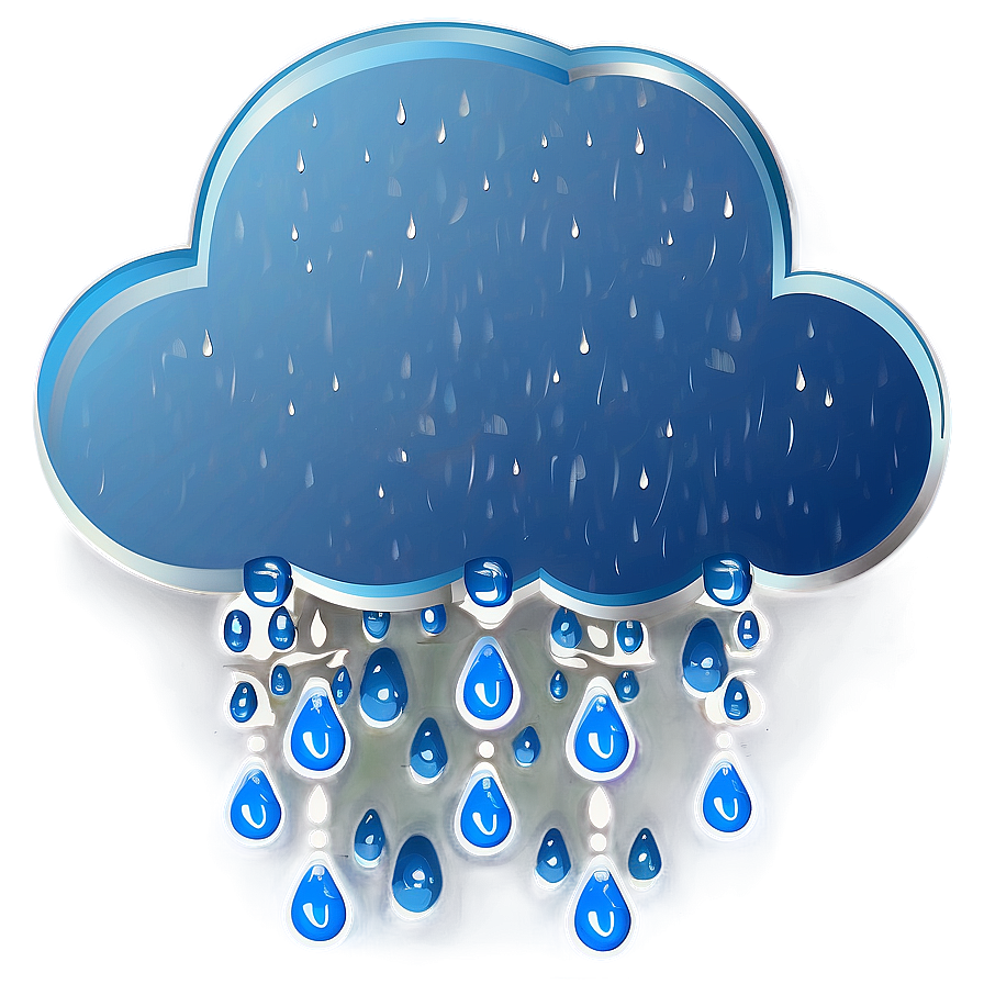 Rainy Weather Cloud Vector Png 46 PNG Image