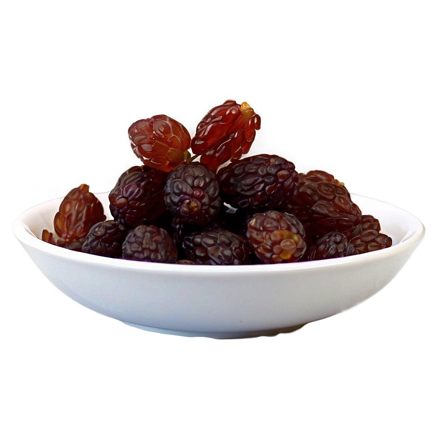 Raisins In Bowl Png 06262024 PNG Image