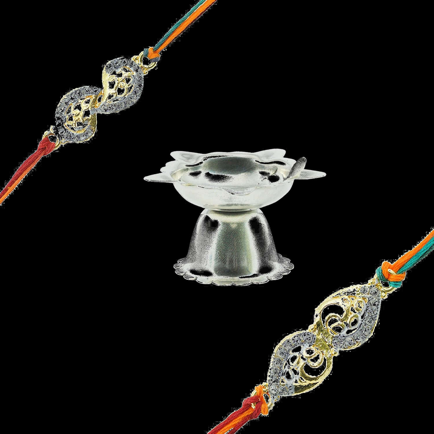 Rakhi Festival Traditional Elements PNG Image