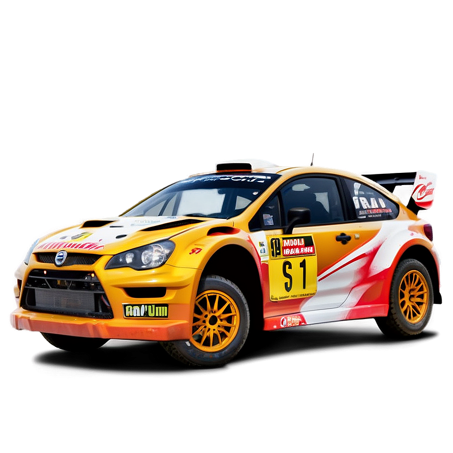 Rally Car Racing Png Odn19 PNG Image