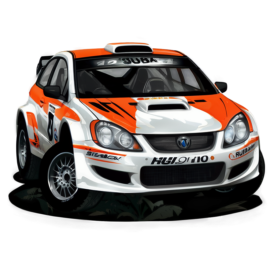 Rally Car Vector Sketch Png Hys77 PNG Image