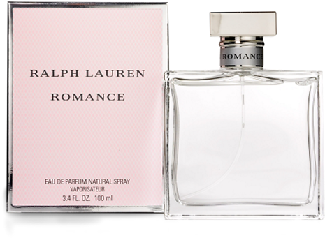 Ralph Lauren Romance Perfume Bottle PNG Image