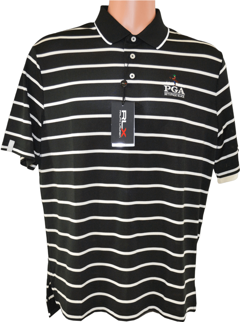 Ralph Lauren Striped Polo Shirt PNG Image