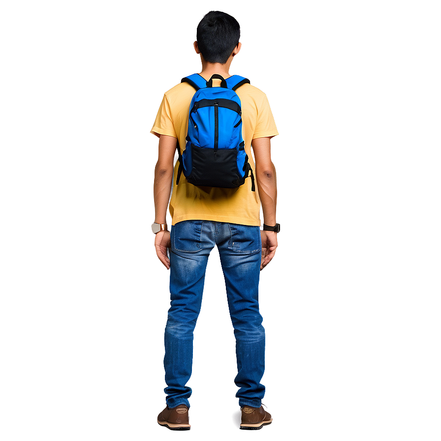 Random Person With Backpack Png 06252024 PNG Image