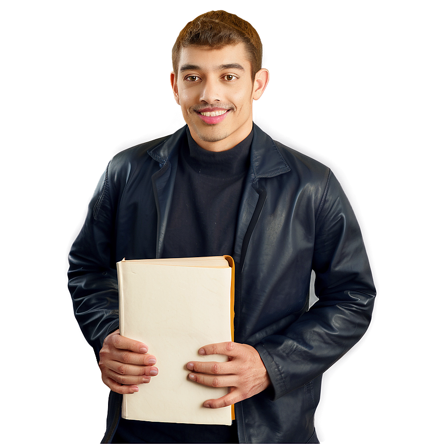 Random Person With Book Png 06252024 PNG Image